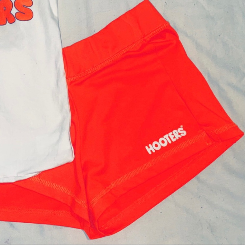 Hooters orange shorts only!! Multiple sizes